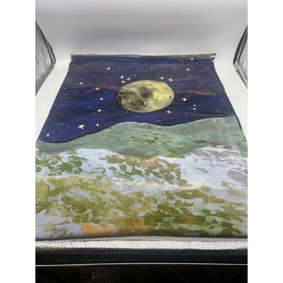 New Urban Outfitters Moonlit Landscape Tapestry Large  Wall Decor - Picture 4 of 8